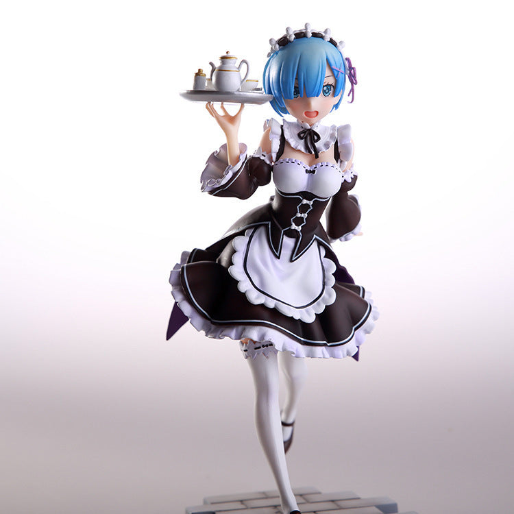 Rem and Ram from Re:Zero Maid Outfit Figure