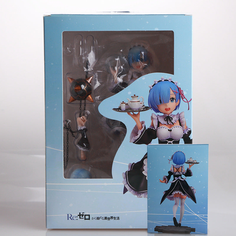 Rem and Ram from Re:Zero Maid Outfit Figure