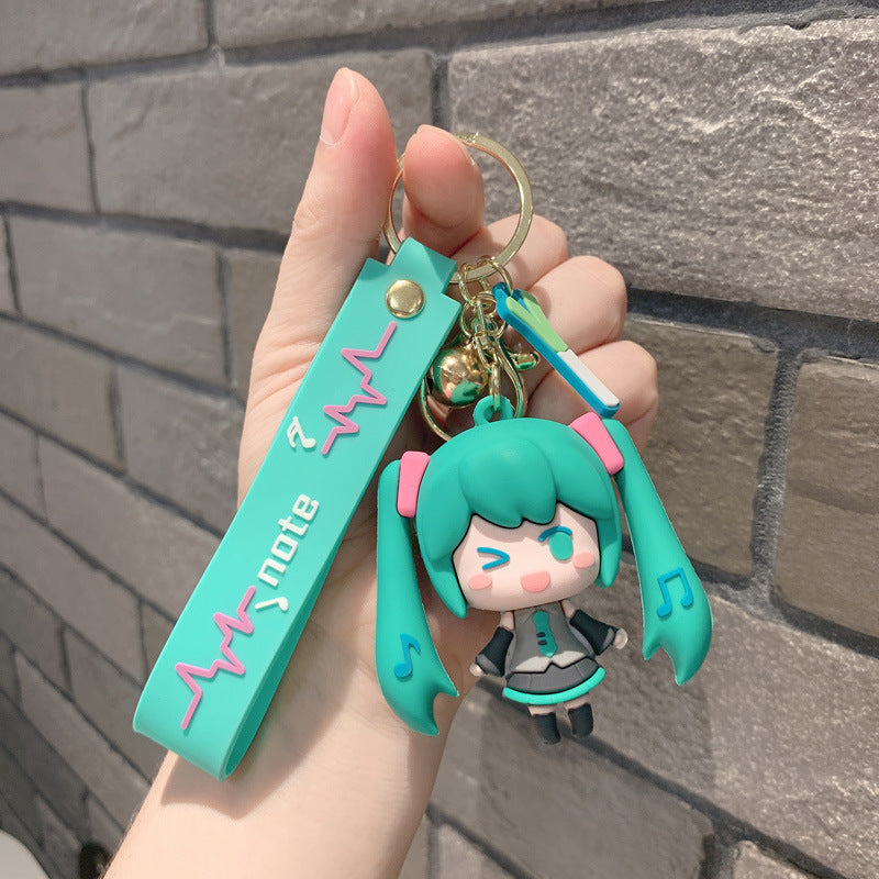 Virtual Tune: Hatsune Miku Keychain - Pastel Edition