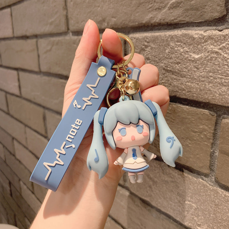 Virtual Tune: Hatsune Miku Keychain - Pastel Edition